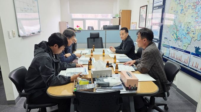 함양군, 상하수도 분야 국도비 예산 확보 위해 경남도청 방문 협의