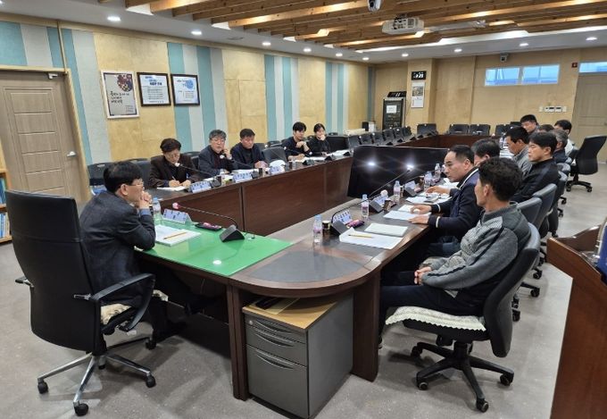 장수군, 전문건설협회와 간담회 개최