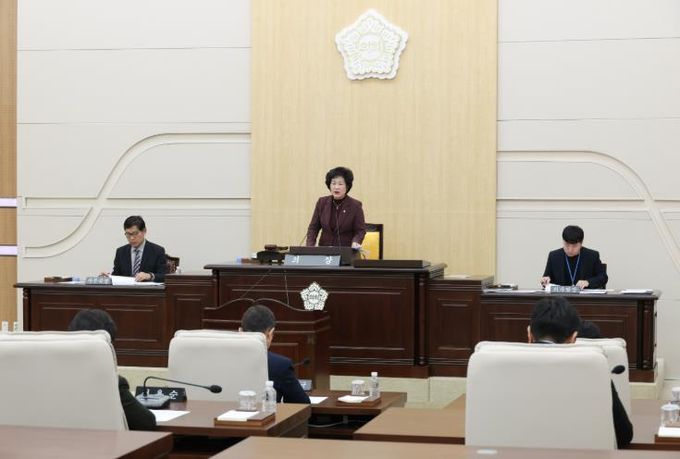 제292회 임시회 제1차 본회의(오관영의장)