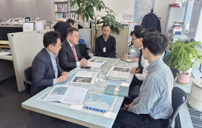 산청군수 중앙부처 방문