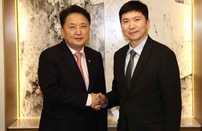 대한체육회장 간담회