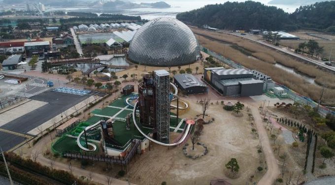 거제식물원, 전망형 승강기 2기 설치 완료-정글타워 승강기