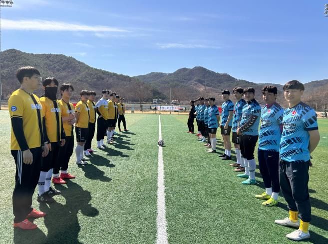 합천군 제25회 영·호남 공무원 친선축구대회 개최