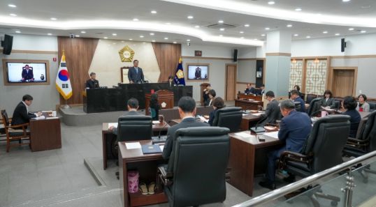 괴산군의회 349회 임시회 폐회