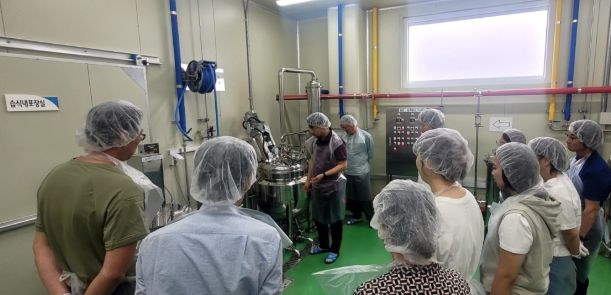 2025년 농산물가공 창업보육 프로그램 실습 교육 모습