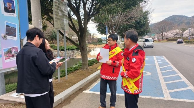 김제홍 사천시 부시장산불취약지 현장 점검 및 예방활동