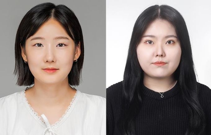 경상국립대학교 약학과 석·박사통합과정 최세연 씨와 건축공학과 박사과정 김유경 씨(왼쪽부터).