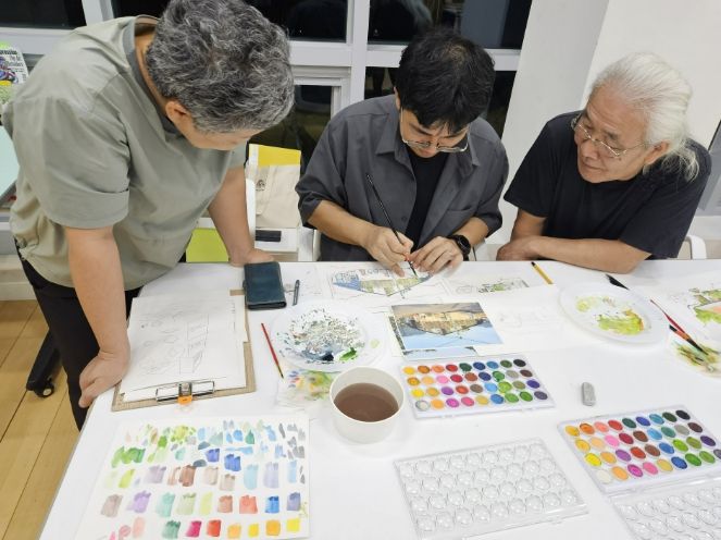 영암군, 일상을 그리다...‘어반스케치’ 드로잉 교실 운영