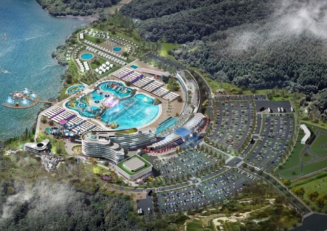 청주시, 1천500억원 관광시설 민간자본 유치 협약 체결. 사진(예상조감도)